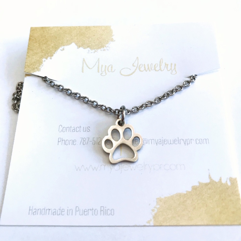 🐾 Stainless Steel Paws necklace 🐾
